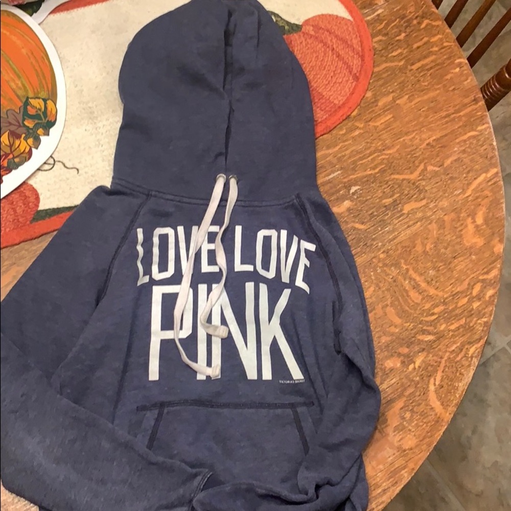 Navy PINK hoodie